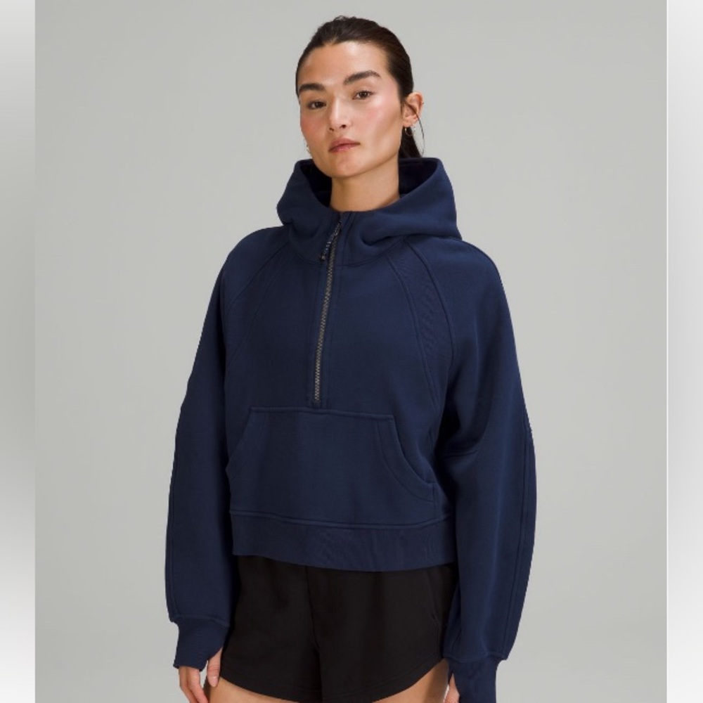 🍋Lululemon Scuba Hoodie- m/L- Night Sea